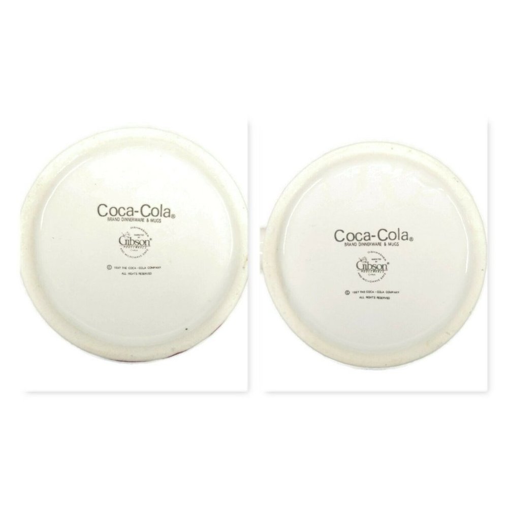 Gibson Coca Cola Collectible Coffee Cups Mugs - Picture 12 of 12